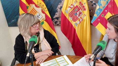 Loreto Serrano con Mayte Vilaseca