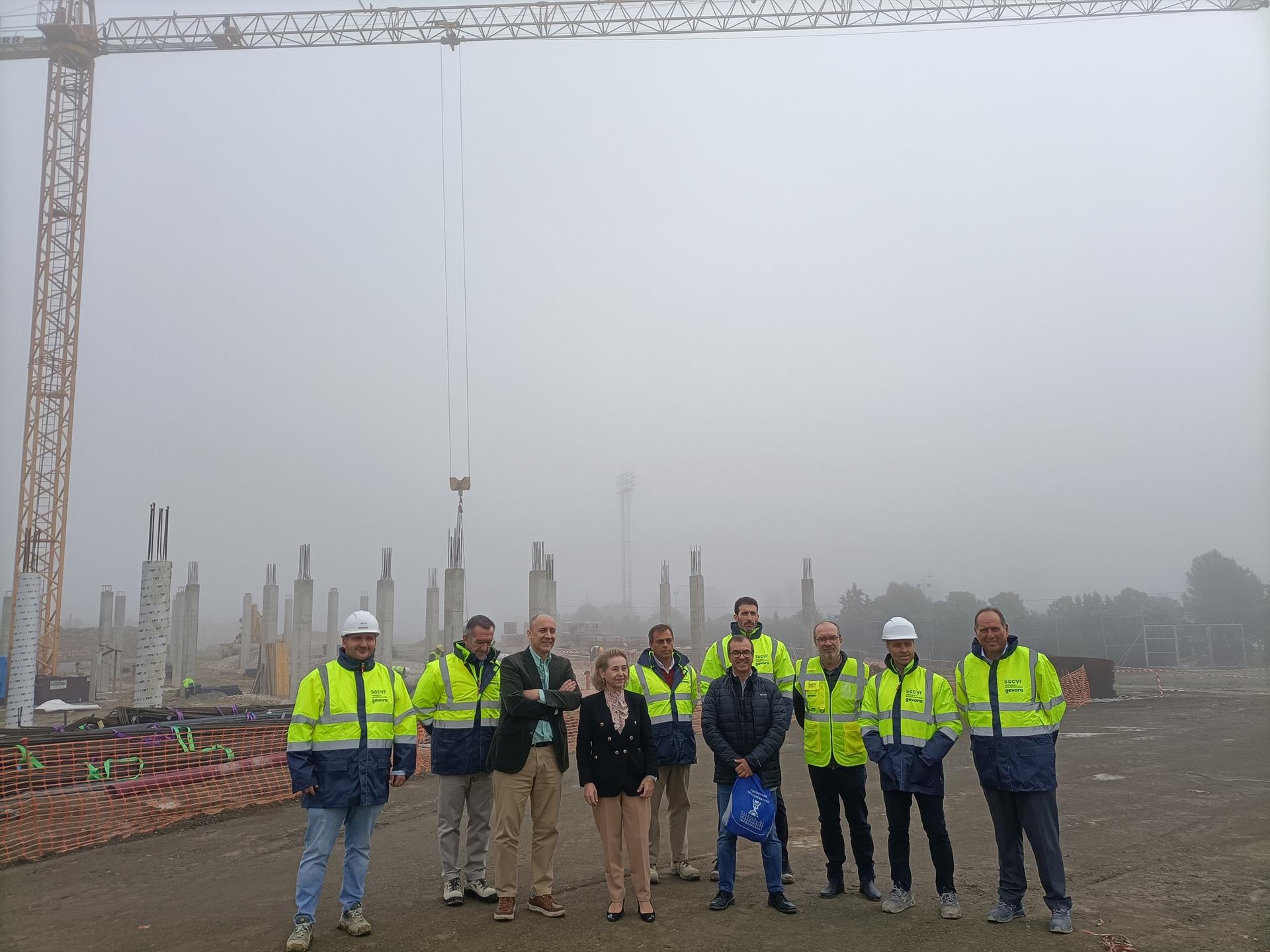 Las obras del Centro Ibérico de Almacenamiento Energético de Cáceres están ejecutadas al 20% y concluirán en 2026 Las obras del Centro Ibérico de Almacenamiento Energético de Cáceres están ejecutadas al 20% y concluirán en 2026