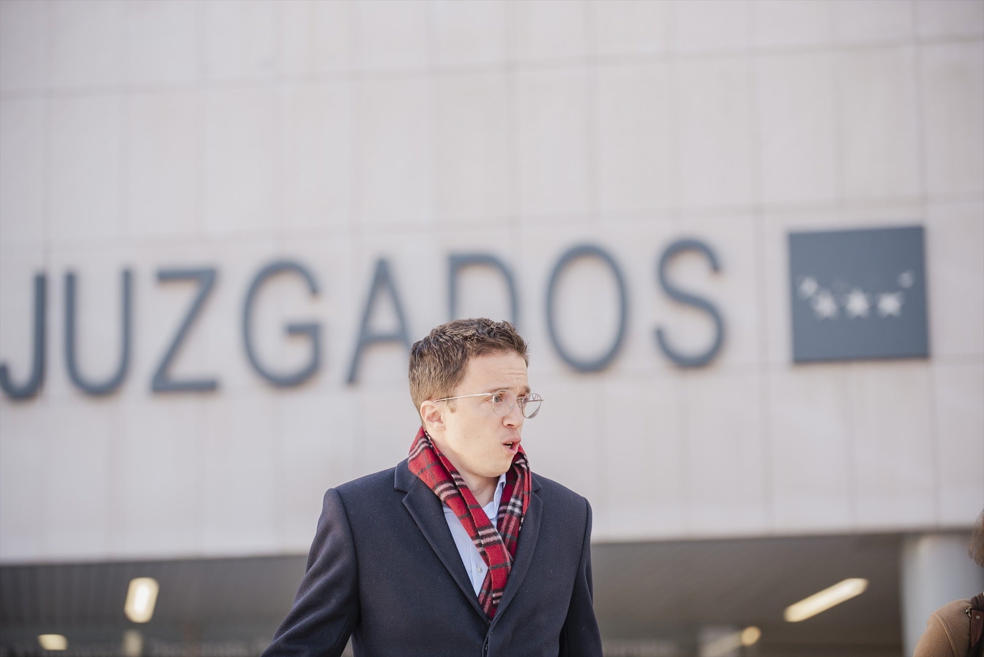 El exportavoz de Sumar en el Congreso, Iñigo Errejón, sale de declarar en los juzgados de Plaza de Castilla. El exportavoz de Sumar en el Congreso, Iñigo Errejón, sale de declarar en los juzgados de Plaza de Castilla.