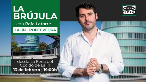 Especial 'La br&uacute;jula' con Rafa Latorre en la Feria del Cocido de Lal&iacute;n.