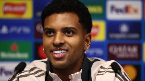 Rodrygo: "La clave es que los de atrás vean que corremos" Rodrygo: "La clave es que los de atrás vean que corremos"