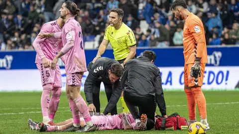 10-02-2025 Dámaso Arcediano Monescillo, en ekl encuentro Oviedo-Eldense 10-02-2025 Dámaso Arcediano Monescillo, en ekl encuentro Oviedo-Eldense