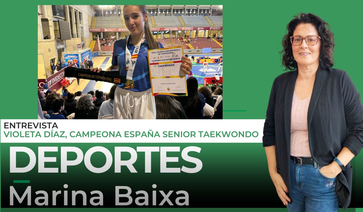 Violeta Díaz, Campeona Absoluta de España de Taekwondo Violeta Díaz, Campeona Absoluta de España de Taekwondo