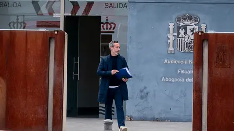Jorge Vilda a la salida de la Audiencia Nacional por el juicio contra Luis Rubiales Jorge Vilda a la salida de la Audiencia Nacional por el juicio contra Luis Rubiales