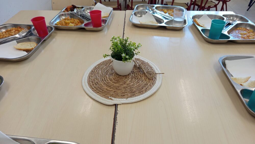 Comedor adecentado del colegio