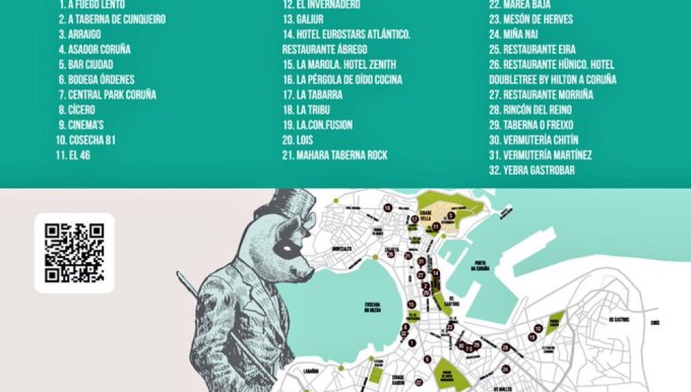 Establecimientos adheridos a las Lacónicas 2025