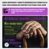 mesa redonda las residencias y el derecho a una vida digna