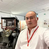 Felipe Alonso en el Museo de Historia de la Automoción de Salamanca Felipe Alonso en el Museo de Historia de la Automoción de Salamanca