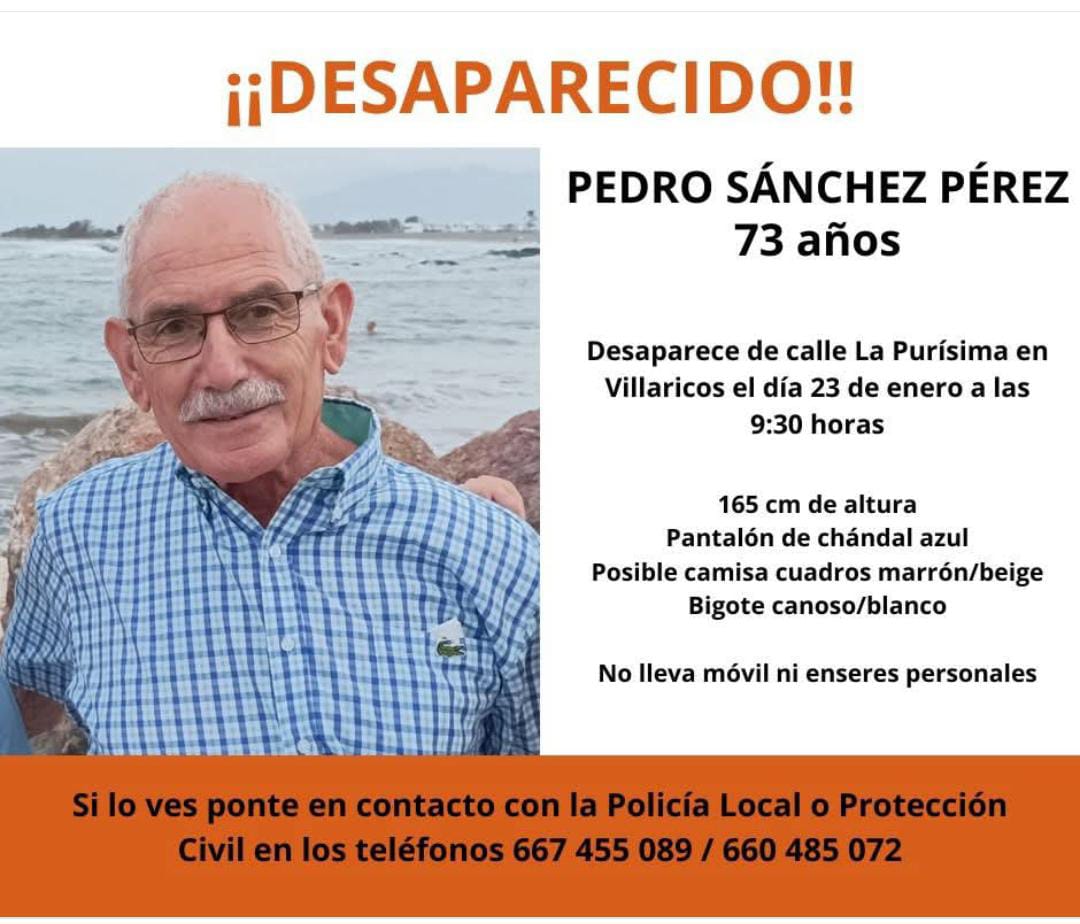 La familia del desparecido en Villaricos pide que no se olvide su caso La familia del desparecido en Villaricos pide que no se olvide su caso