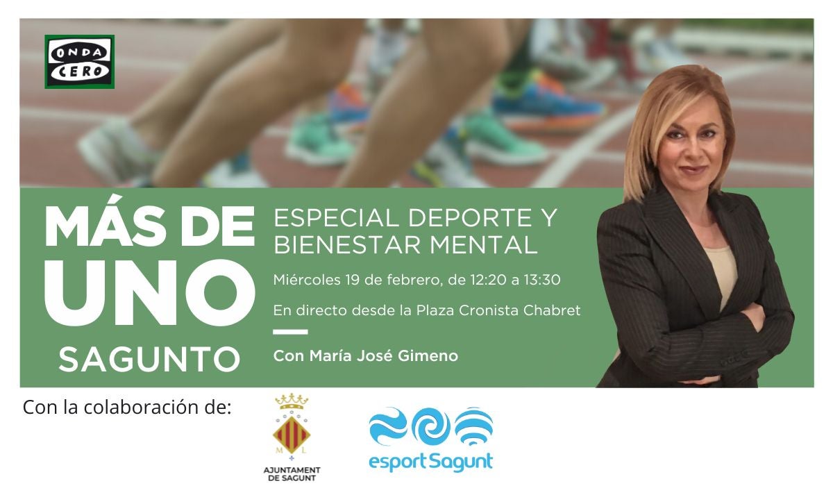 Onda Cero Sagunto sale a la calle en su edición especial deporte y bienestar social Onda Cero Sagunto sale a la calle en su edición especial deporte y bienestar social