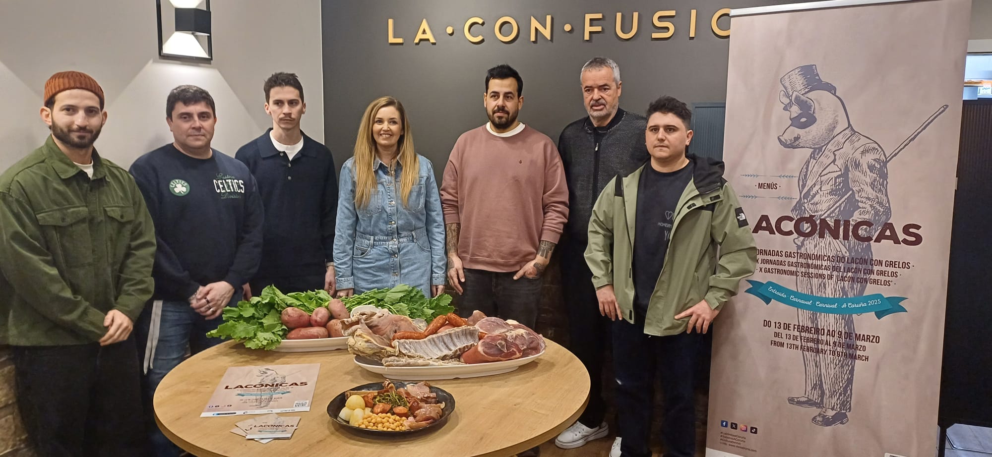 Presentadas las Lacónicas 2025 en La Confusión para disfrutar del cocido en A Coruña Presentadas las Lacónicas 2025 en La Confusión para disfrutar del cocido en A Coruña