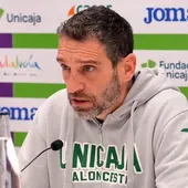 Ibon Navarro, entrenador de Unicaja Ibon Navarro, entrenador de Unicaja