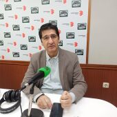 José Manuel Caballero en los estudios de Onda Cero Ciudad Real