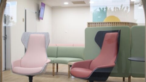 Sala de espera del servicio de Oncolog&iacute;a del Hospital Universitario de Torrej&oacute;n 