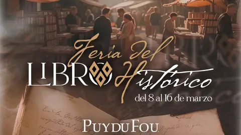 Santiago Posteguillo, Juan Eslava Galán o Carmen Posadas son algunos de los autores que pasarán por la Feria del Libro histórico de Puy Du Fou Santiago Posteguillo, Juan Eslava Galán o Carmen Posadas son algunos de los autores que pasarán por la Feria del Libro histórico de Puy Du Fou
