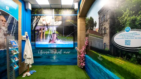 A Deputación de Ourense inaugura a primeira oficina de "turismo termal" nunha estación do Ave A Deputación de Ourense inaugura a primeira oficina de "turismo termal" nunha estación do Ave