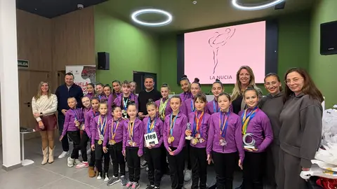 Las gimnastas nucieras lograron 62 medallas en 2024 Las gimnastas nucieras lograron 62 medallas en 2024