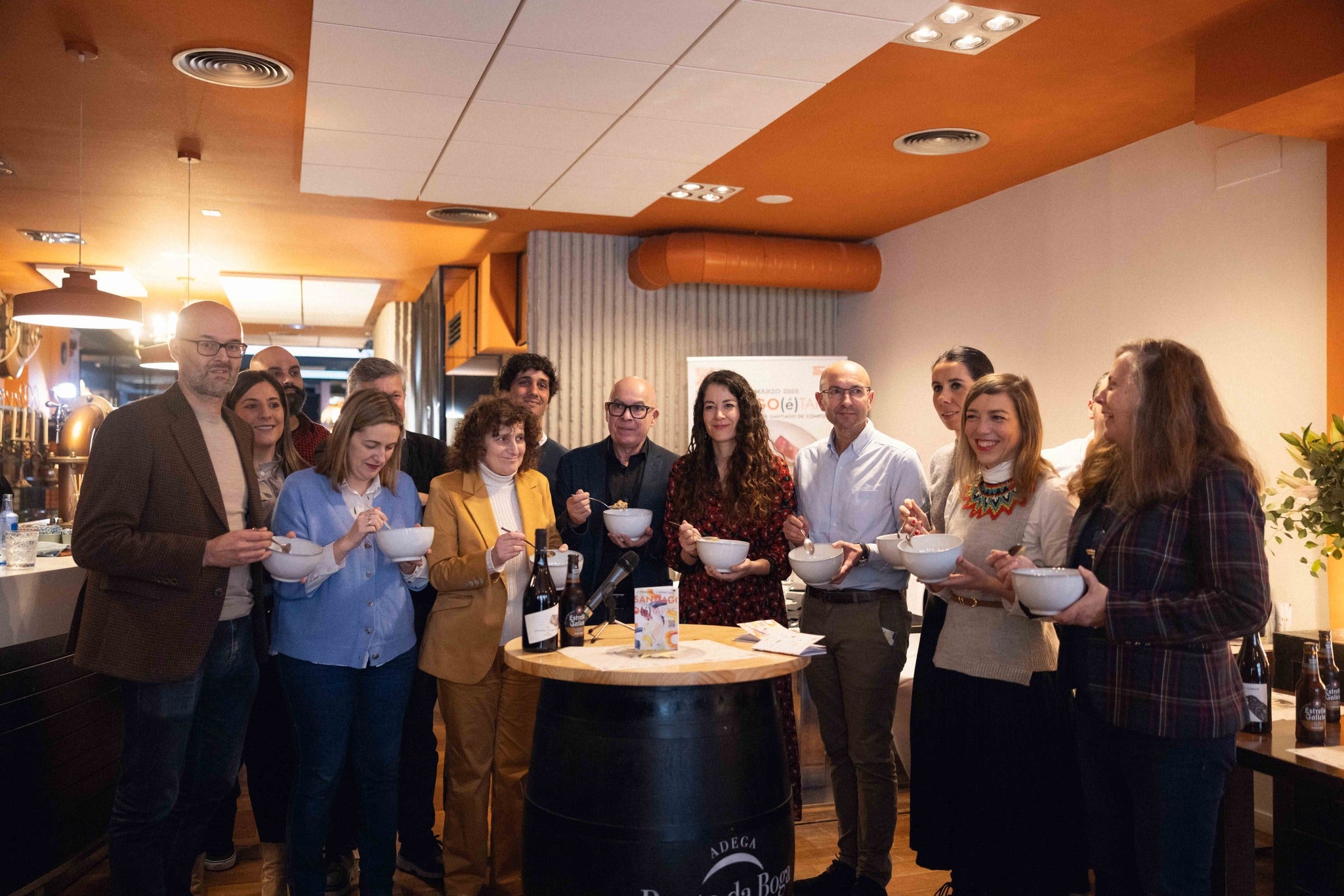 Comienza la XVI edición del certamen Santiago (é)Tapas con la participación de 42 locales compostelanos que ofrecerán 68 tapas Comienza la XVI edición del certamen Santiago (é)Tapas con la participación de 42 locales compostelanos que ofrecerán 68 tapas