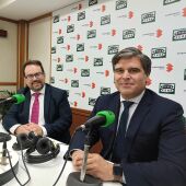 José Manuel Labrador (RSU) y Javier Ruíz (Onda Cero)
