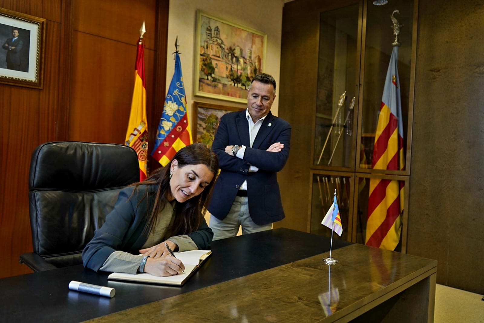 La consellera Ruth Merino ha mostrado su apoyo al proyecto del parque tecnológico de Burriana La consellera Ruth Merino ha mostrado su apoyo al proyecto del parque tecnológico de Burriana