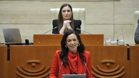 La consejera de Salud y Servicios Sociales, Sara García Espada La consejera de Salud y Servicios Sociales, Sara García Espada