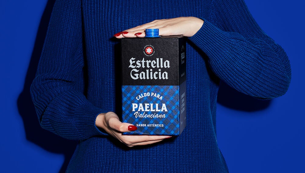 Caldo para Paella Valenciana de Estrella Galicia 