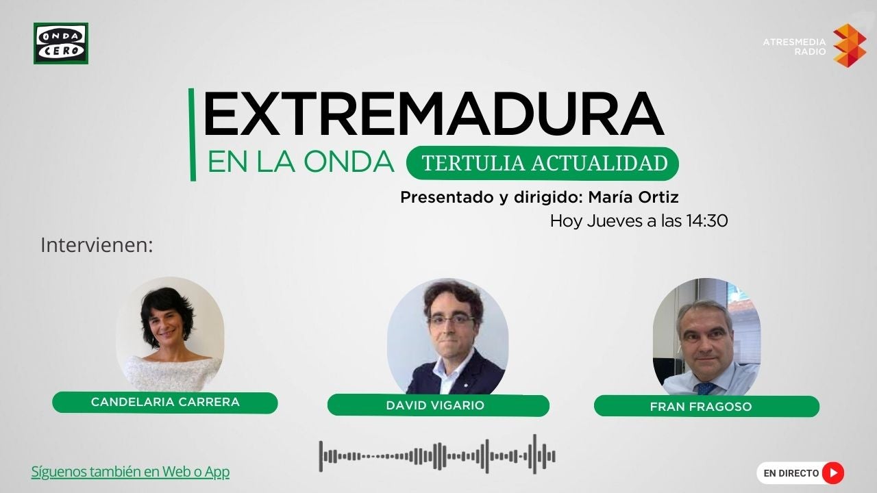 Tertulia Actualidad Extremadura (13/02/2025) Tertulia Actualidad Extremadura (13/02/2025)