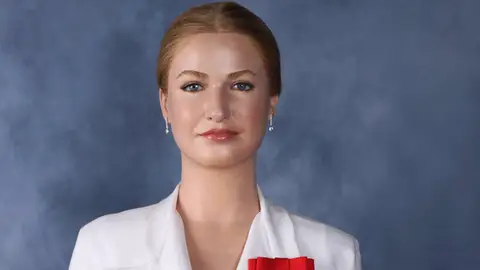 La princesa Leonor ya tiene nueva figura en el Museo de Cera de Madrid La princesa Leonor ya tiene nueva figura en el Museo de Cera de Madrid