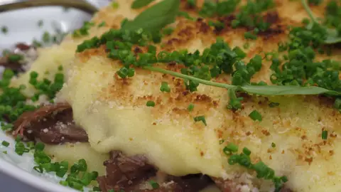 Receta de Robin Food: Parmentier de confit de pato Receta de Robin Food: Parmentier de confit de pato