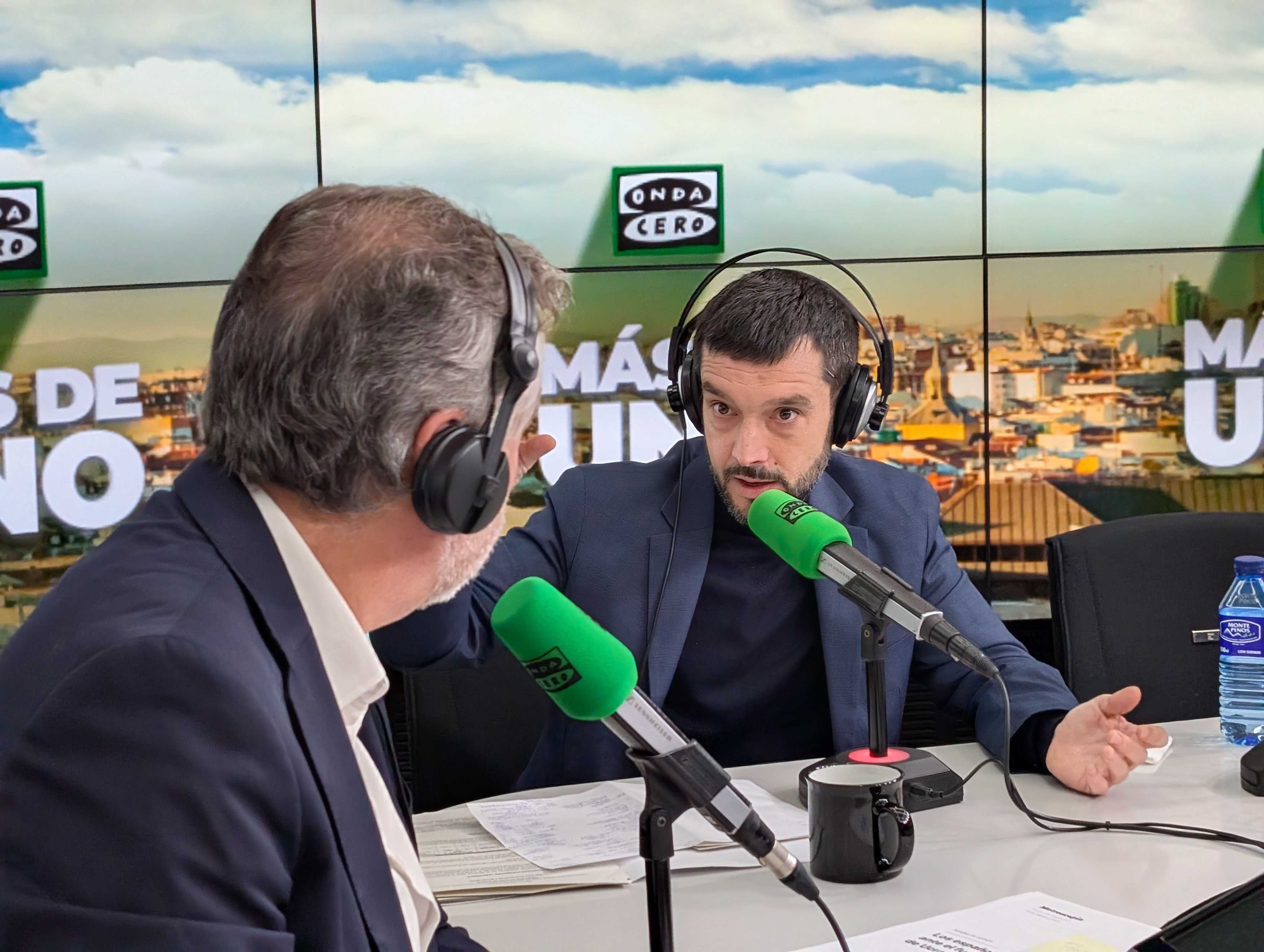 Pablo Bustinduy: "La prioridad no es aumentar el gasto militar, está disparatado" Pablo Bustinduy: "La prioridad no es aumentar el gasto militar, está disparatado"