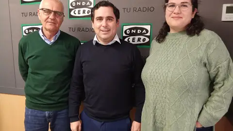 Javier Puebla, Daniel Maciá y María Cancillo Javier Puebla, Daniel Maciá y María Cancillo