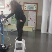 Experimenta la electricidad estática en el módulo del Museo Didáctico e Interactivo de la Vega Baja Experimenta la electricidad estática en el módulo del Museo Didáctico e Interactivo de la Vega Baja