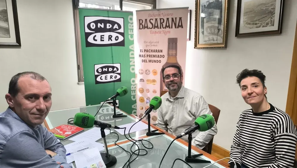 Javier Saralegui, Pablo Esparza y Vanesa Pérez Javier Saralegui, Pablo Esparza y Vanesa Pérez