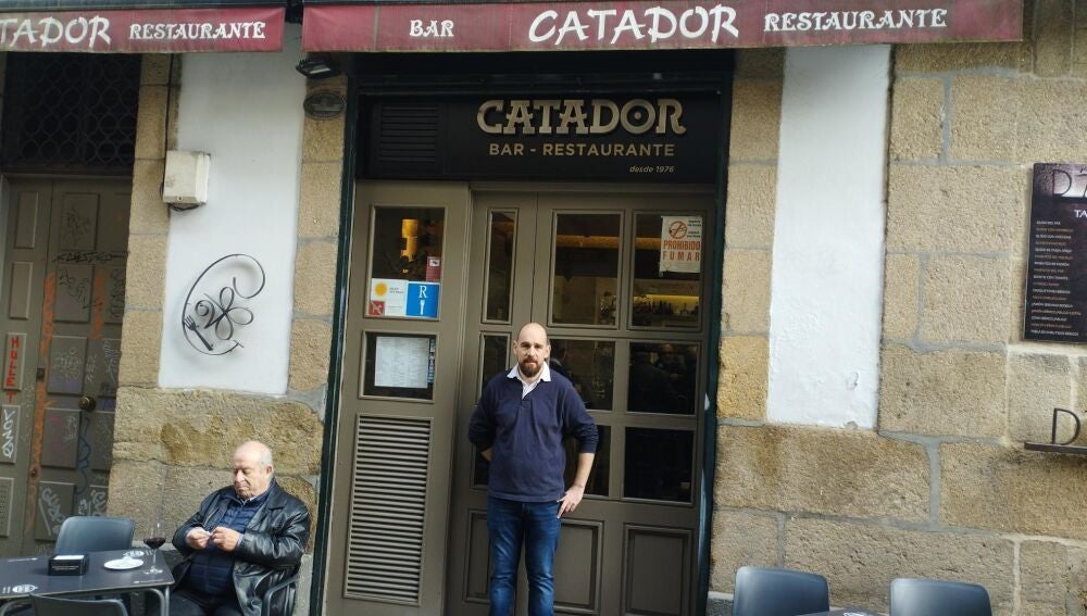 Benito Torres a las puertas de O Catador