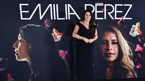 Fotografía de archivo de Karla Sofía Gascón del pasado 15 de enero en una rueda de prensa sobre 'Emilia Pérez' Fotografía de archivo de Karla Sofía Gascón del pasado 15 de enero en una rueda de prensa sobre 'Emilia Pérez'