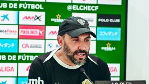 Sarabia, en rueda de prensa.