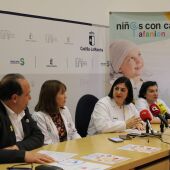 Rueda de prensa de responsables de Afanion y del Hospital de Ciudad Real