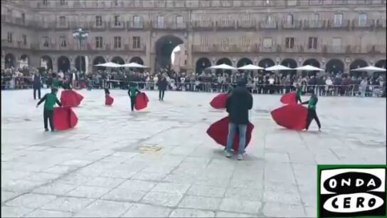 La Escuela de Tauromaquia de Salamanca celebra su 40 aniversario con una exhibici&oacute;n de toreo de sal&oacute;n