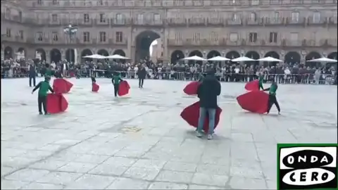 La Escuela de Tauromaquia de Salamanca celebra su 40 aniversario con una exhibición de toreo de salón La Escuela de Tauromaquia de Salamanca celebra su 40 aniversario con una exhibición de toreo de salón