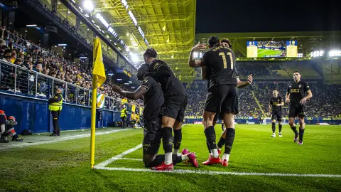 Sadiq salva un punto de oro para el Valencia ante el Villarreal en La Cerámica Sadiq salva un punto de oro para el Valencia ante el Villarreal en La Cerámica