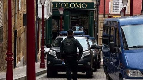 Operativo Guardia Civil en Haro