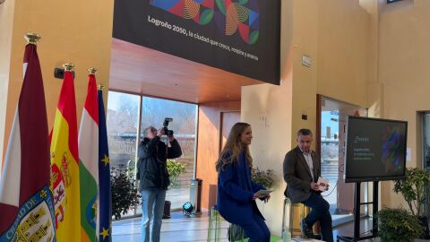 N&uacute;ria Moliner y Conrado Escobar presentan Logro&ntilde;o 2050