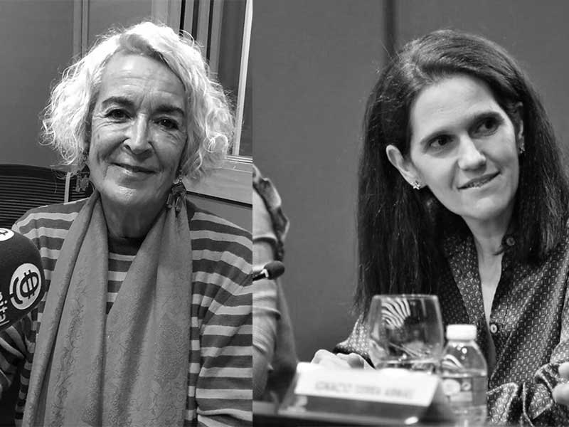 Rosa Villacastín y Amalia Sánchez Sampedro en unas jornadas sobre la prensa del corazón en Badajoz el 25 y 26 de febrero Rosa Villacastín y Amalia Sánchez Sampedro en unas jornadas sobre la prensa del corazón en Badajoz el 25 y 26 de febrero