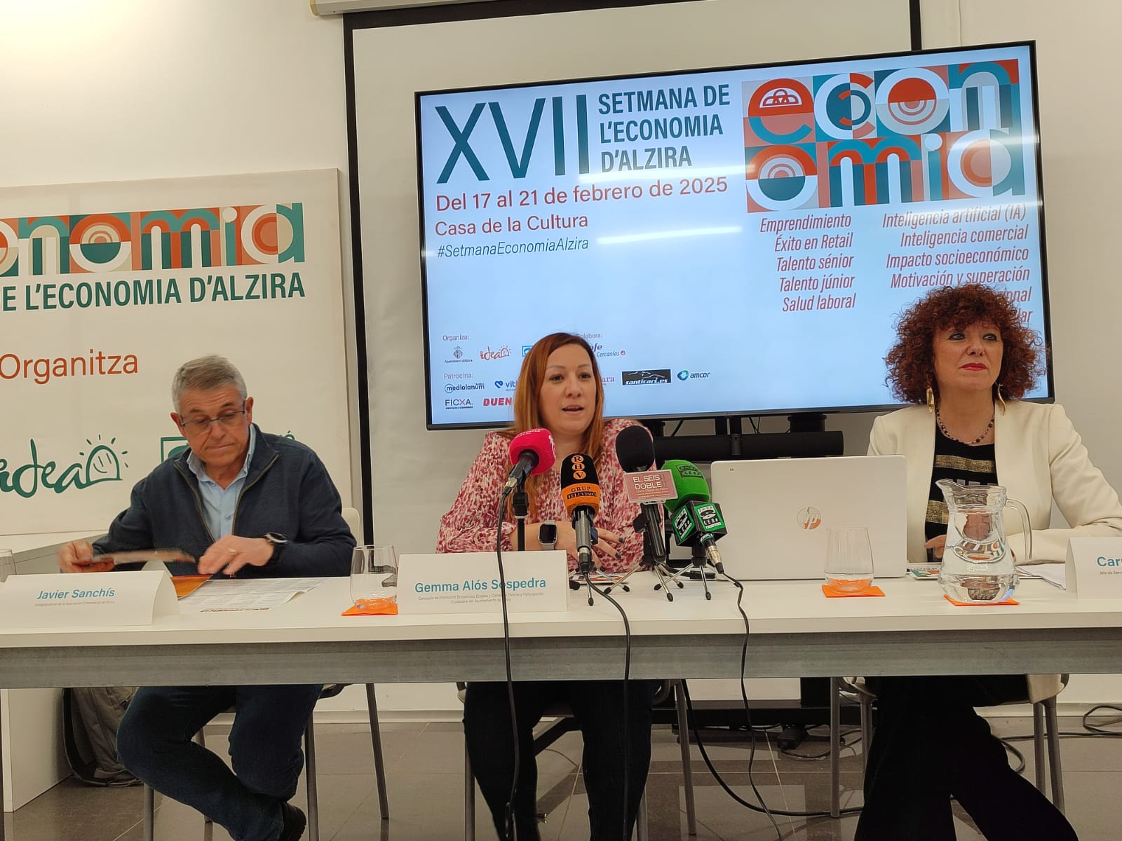 Alzira inicia su XVII Semana de la Economía con la vista puesta en la recuperación tras la Dana Alzira inicia su XVII Semana de la Economía con la vista puesta en la recuperación tras la Dana