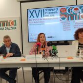 Javier Sanchís, Gemma Alós y Carmen Herrero