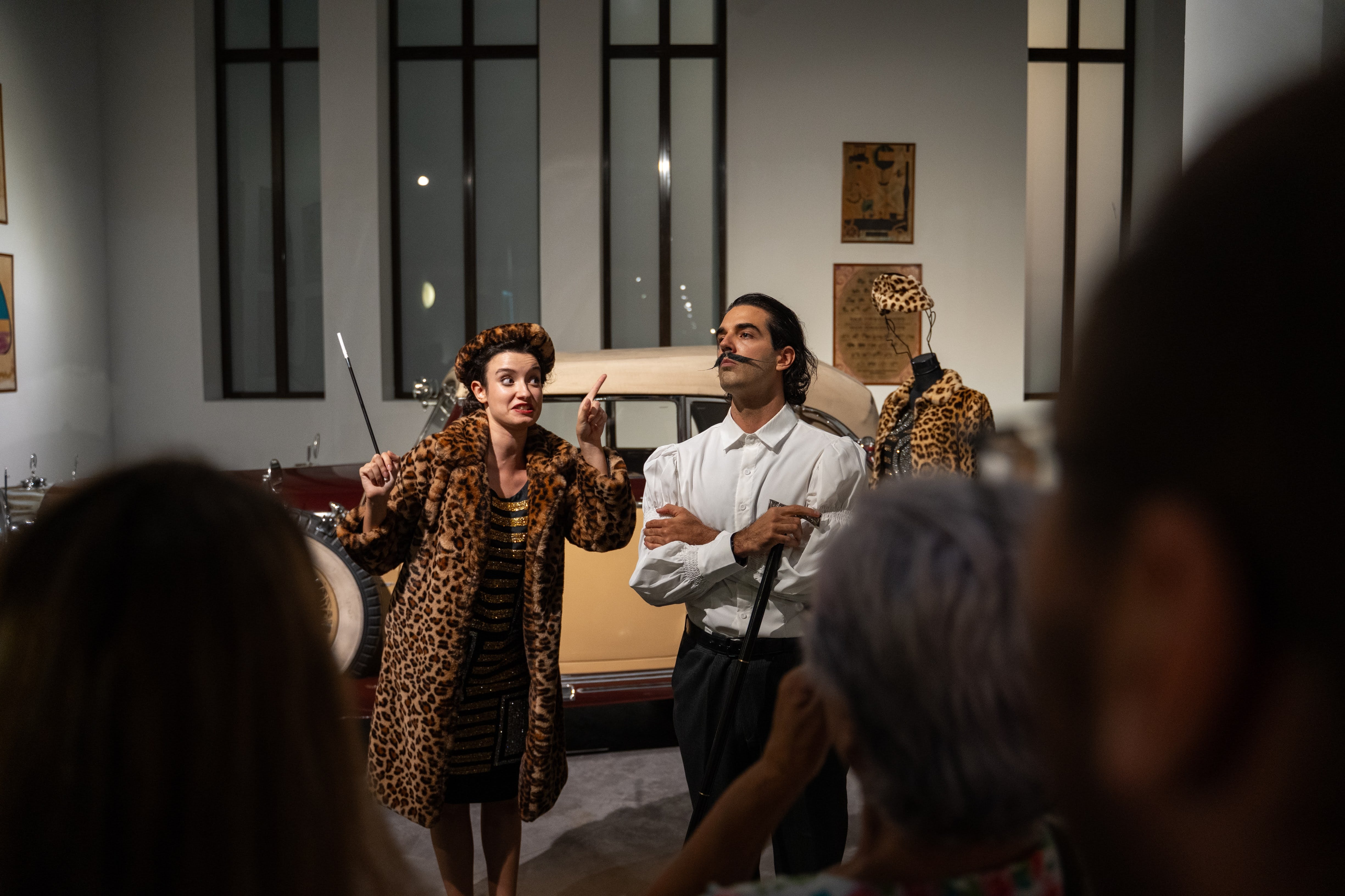 Las visitas teatralizadas vuelven al Museo del Automóvil y la Moda Las visitas teatralizadas vuelven al Museo del Automóvil y la Moda