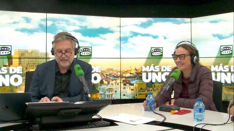 Leonor Watling, en la hora del humor en 'M&aacute;s de uno'.
