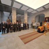 Vila-real acompaña a la familia de Dolores Cortés en la capilla ardiente instalada en el Gran Casino Vila-real acompaña a la familia de Dolores Cortés en la capilla ardiente instalada en el Gran Casino