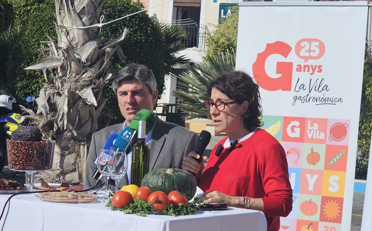 Presentación de la programación de actividades con la que se celebra este año el 25 aniversario de La Vila Gastronómica Presentación de la programación de actividades con la que se celebra este año el 25 aniversario de La Vila Gastronómica