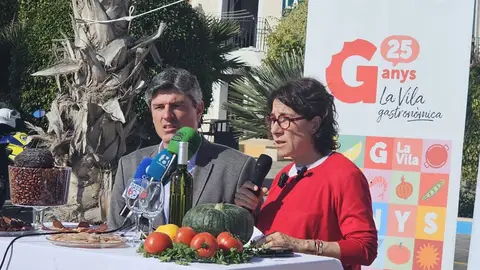 Presentación de La Vila Gastronómica 2025. Presentación de La Vila Gastronómica 2025.